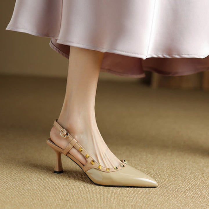 Genuine Leather Heels - Additional Option