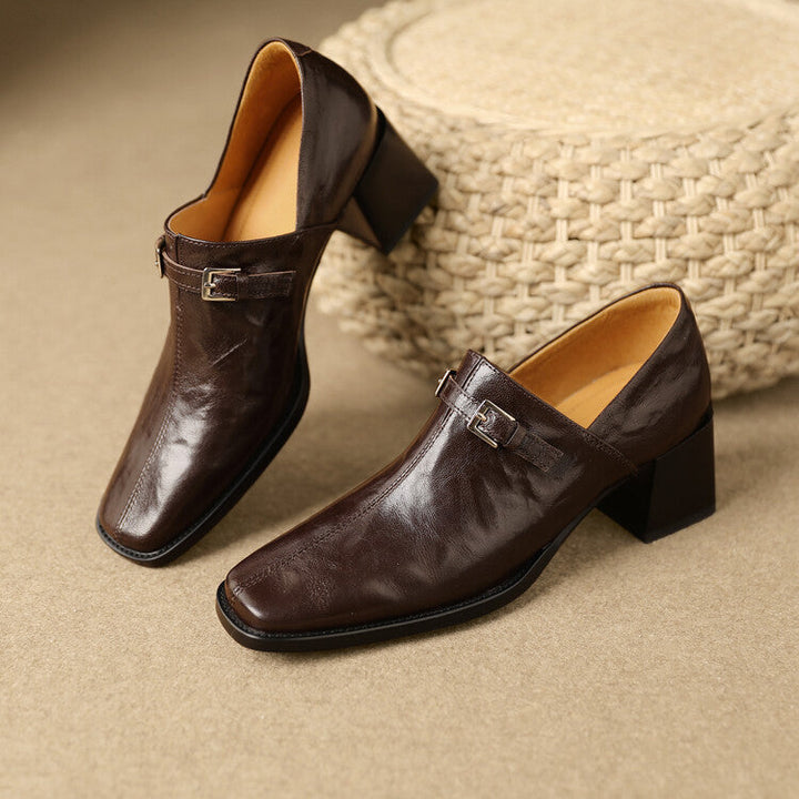 Authentic Ekra Leather Heels
