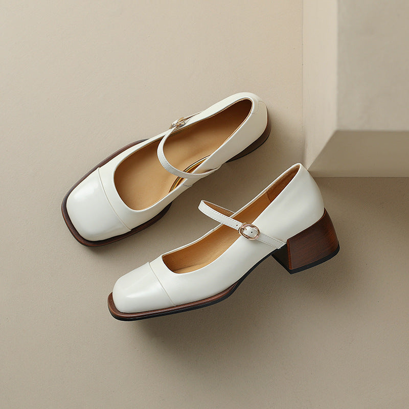 Authentic Leather Heels Erel