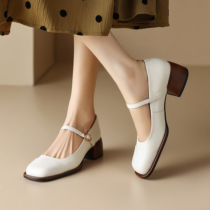 Erel Genuine Leather Heels