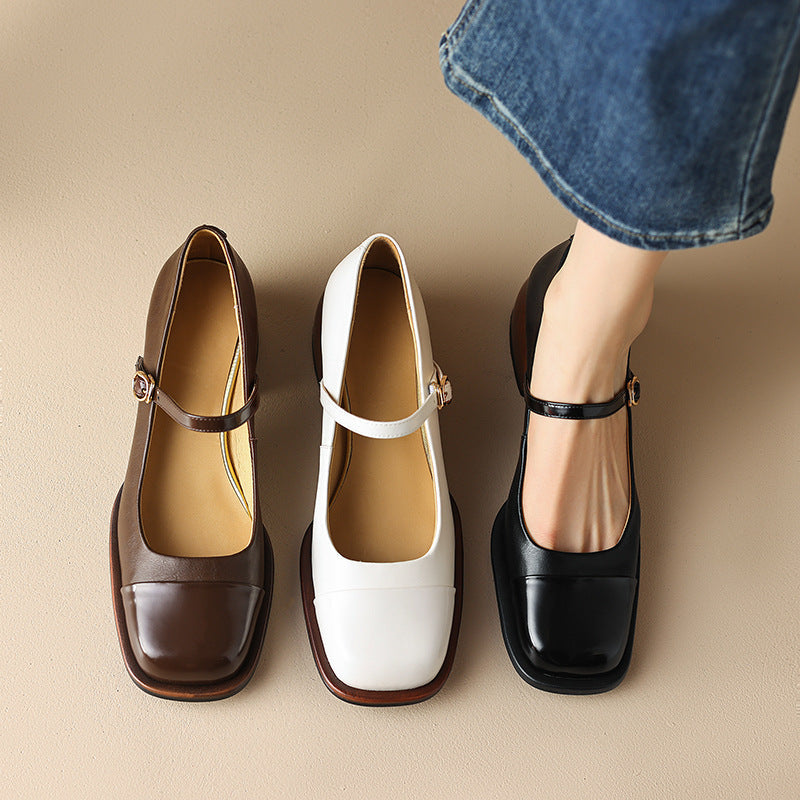 Authentic Leather Heels Erel