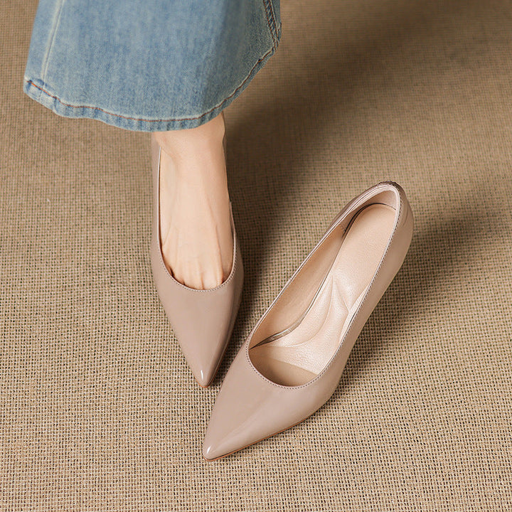 Evron Genuine Leather Heels