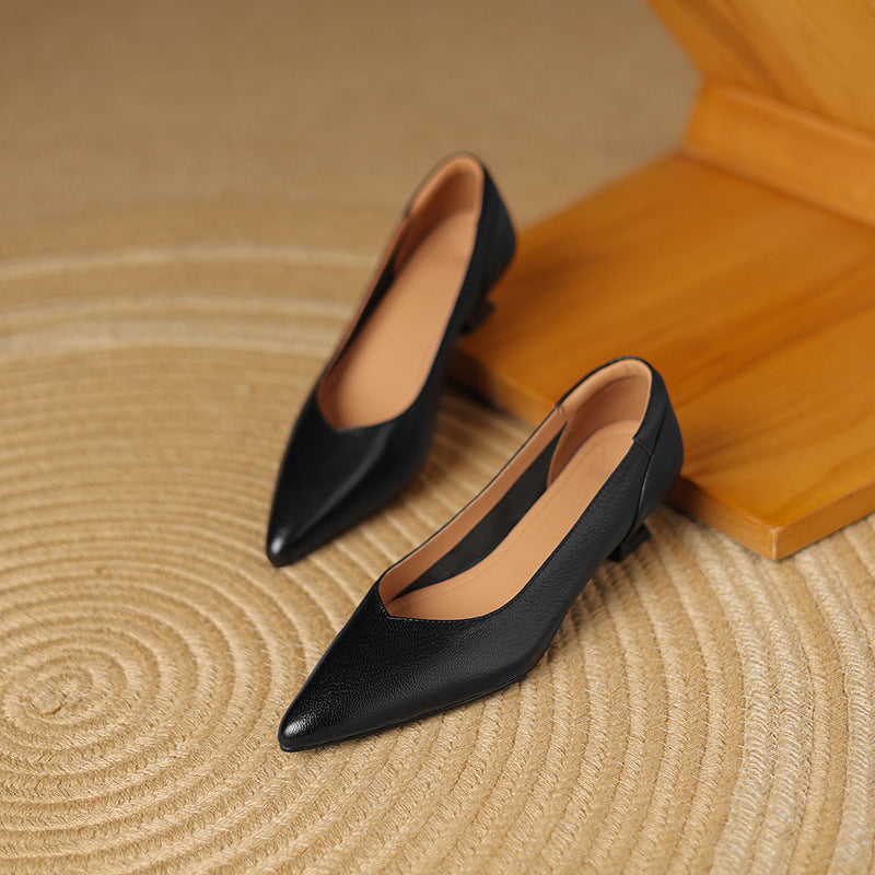 Authentic Leather Heels