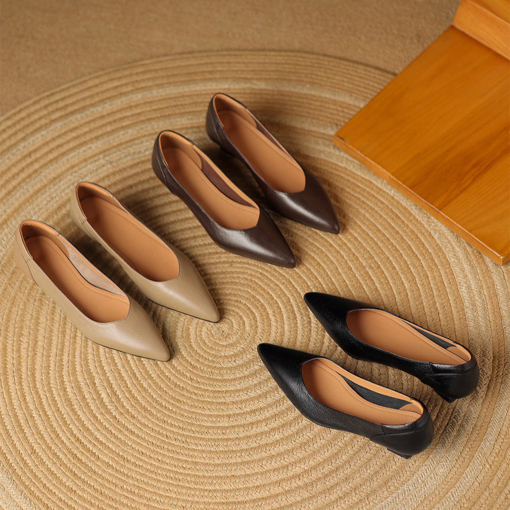 Authentic Leather Heels