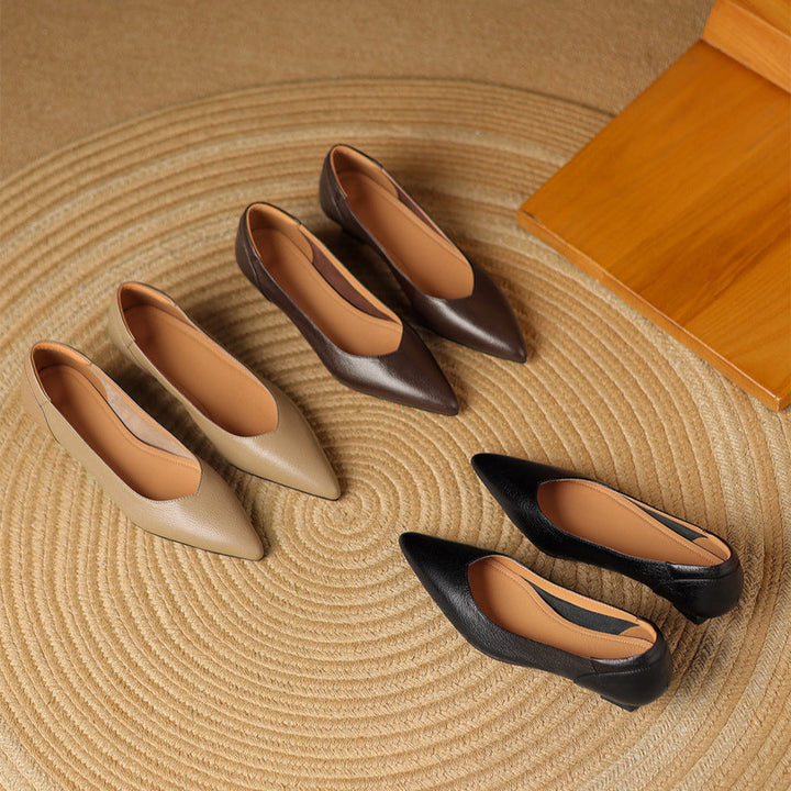 Authentic Leather Heels