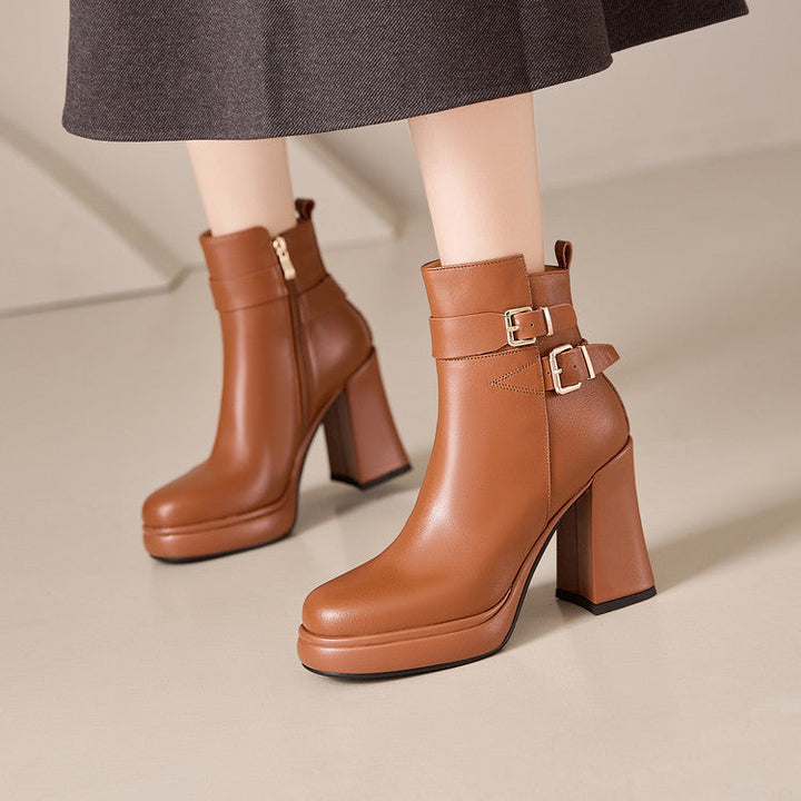 Ainsley Knit Ankle Boots