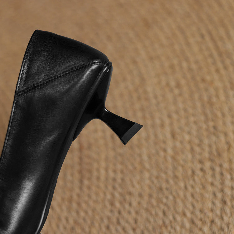 Liora Genuine Leather Heels