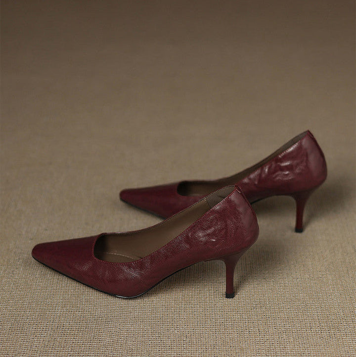 Authentic Leather Heels