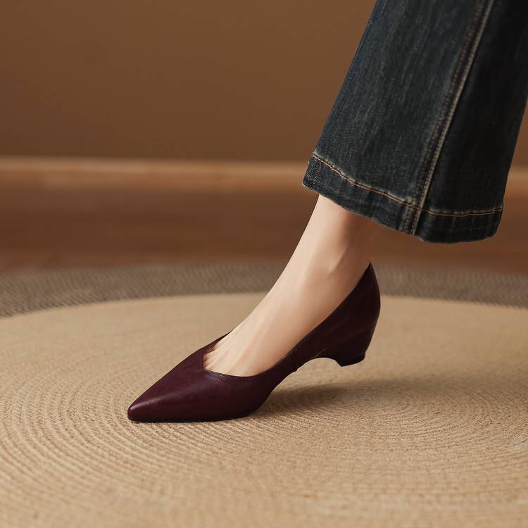 Authentic Leather Heels Orve