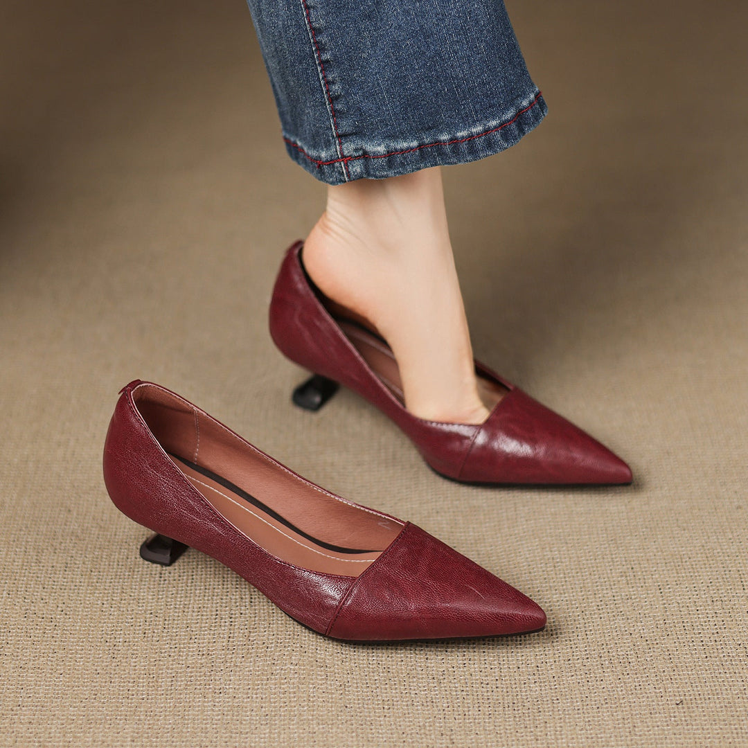 Venza Genuine Leather Heels