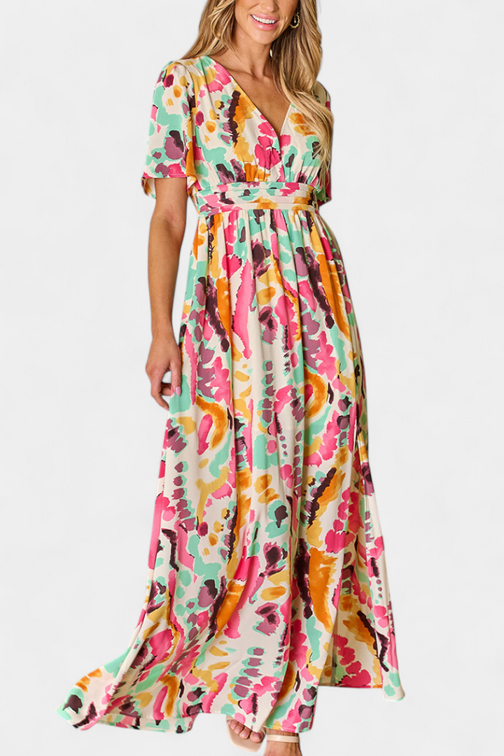 Yuki | Tie-Dye V Robe