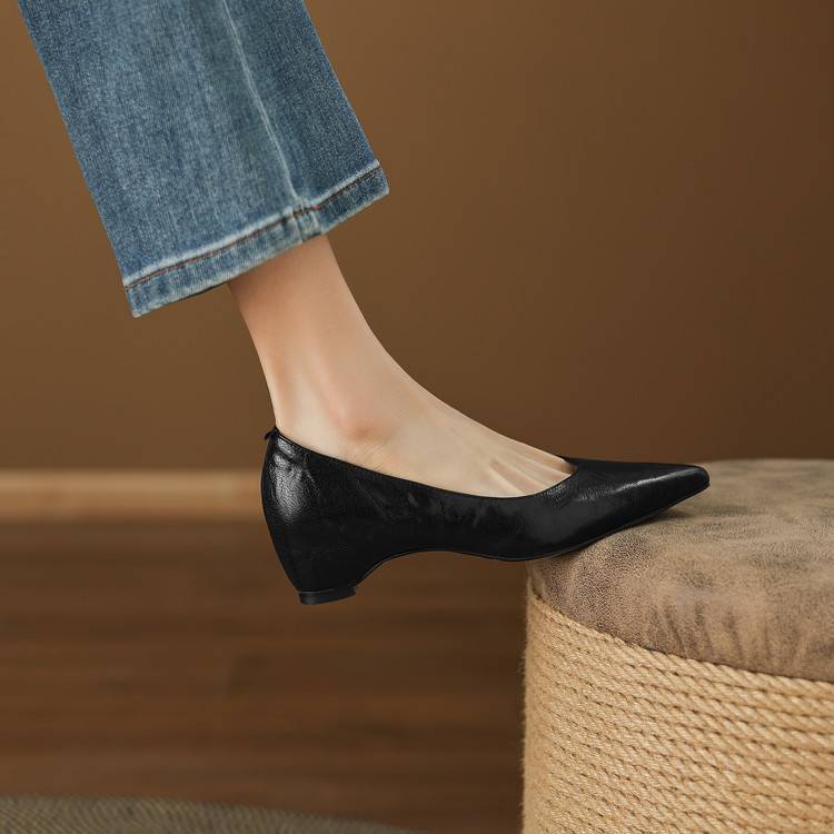 Authentic Leather Heels Orve