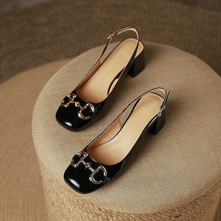 Erox Authentic Leather Heels