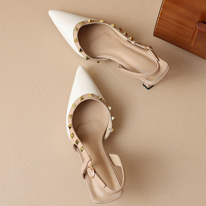 Genuine Leather Heels - Additional Option