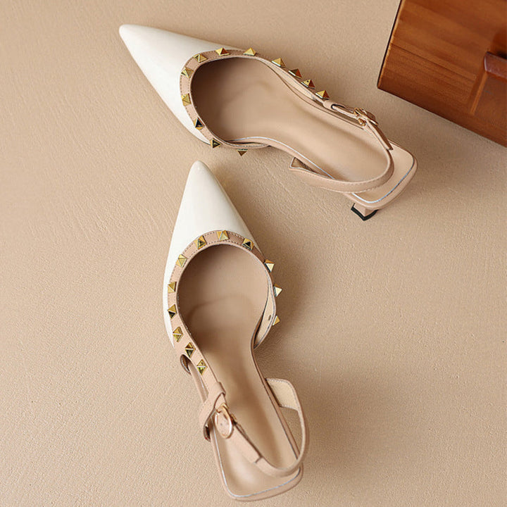 Genuine Leather Heels - Additional Option