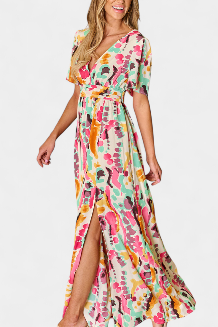 Yuki | Tie-Dye V Robe