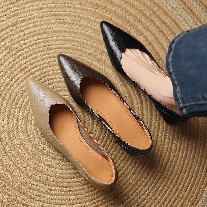 Authentic Leather Heels
