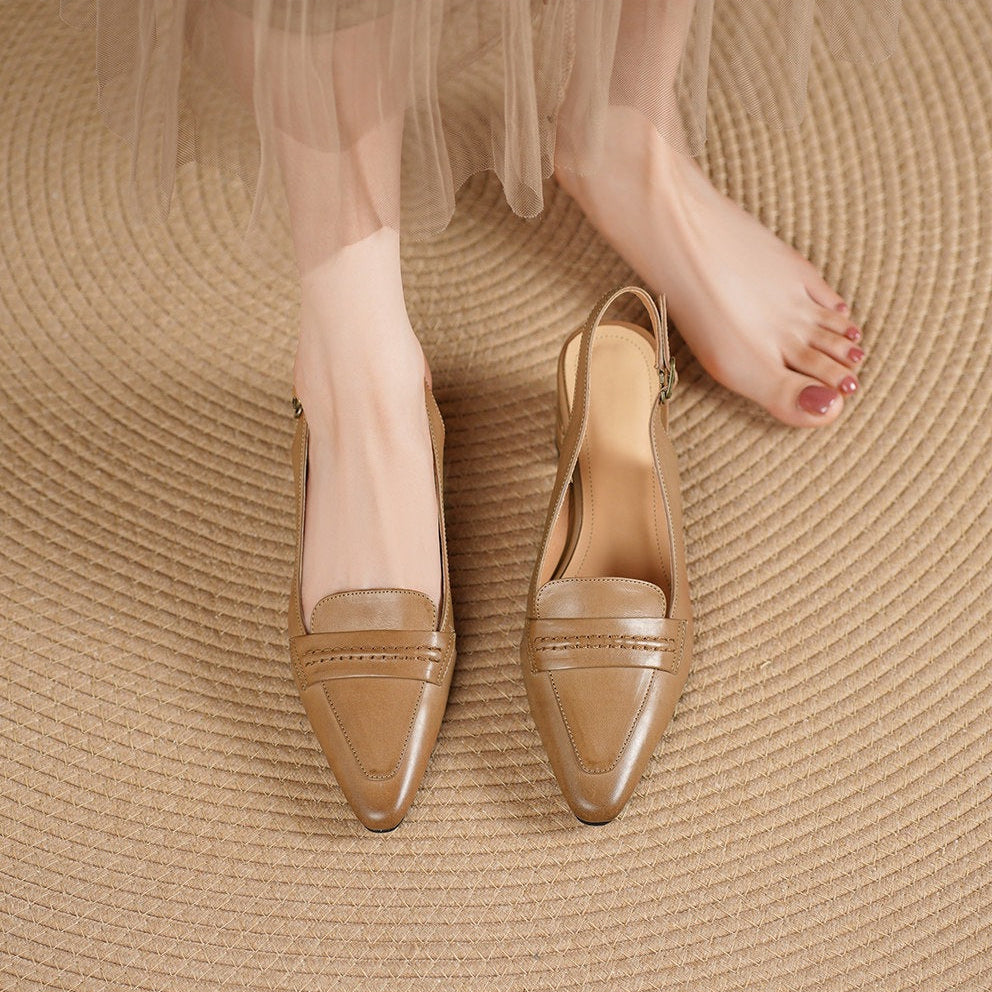 Authentic Leather Heels