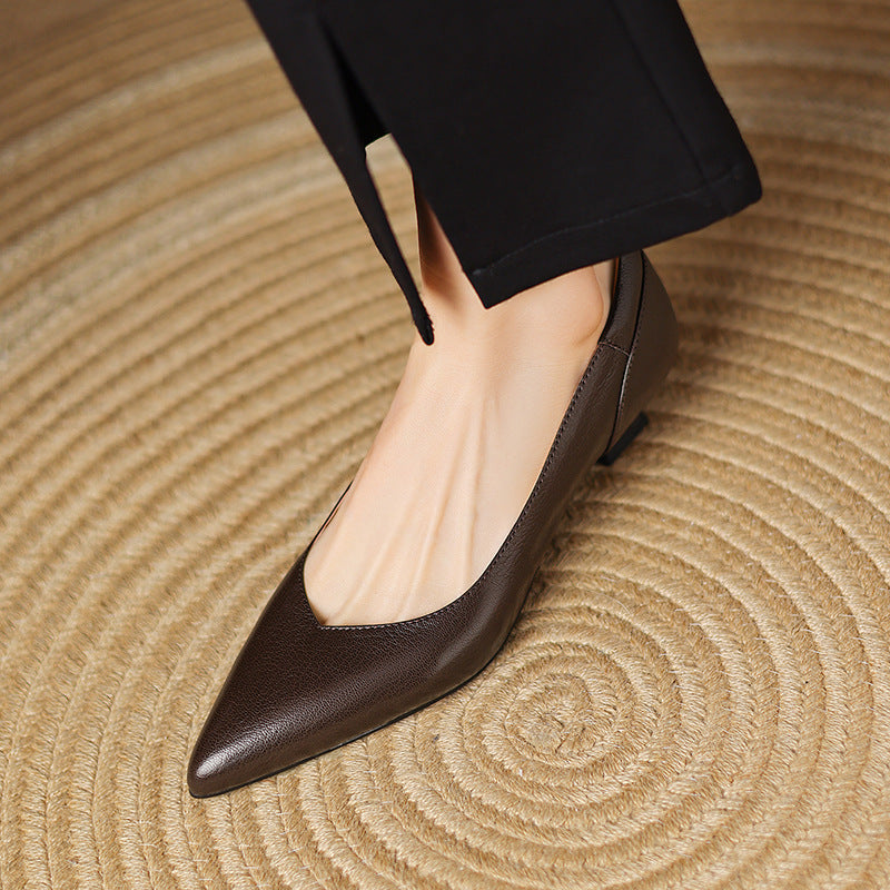 Authentic Leather Heels