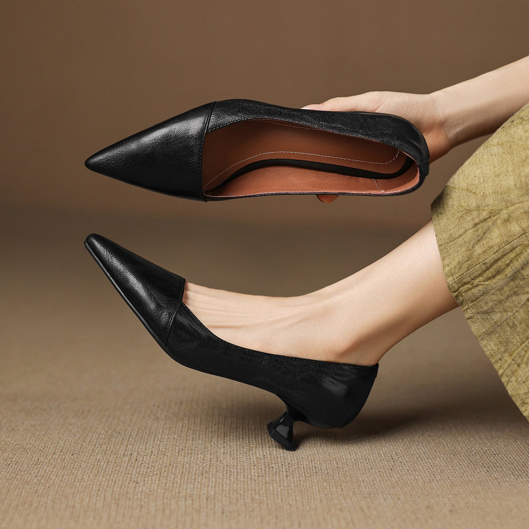 Venza Genuine Leather Heels
