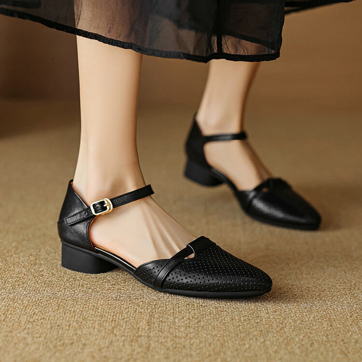 Lizel Authentic Leather Heels