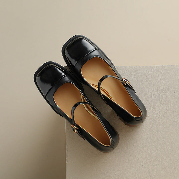 Authentic Leather Heels Erel