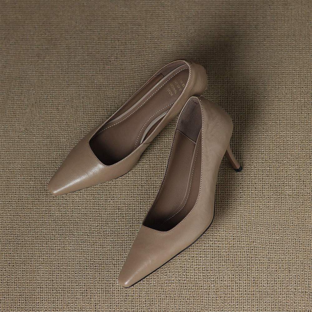Authentic Leather Heels