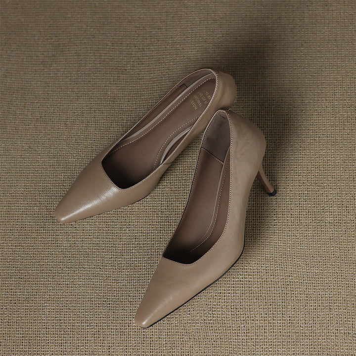 Authentic Leather Heels