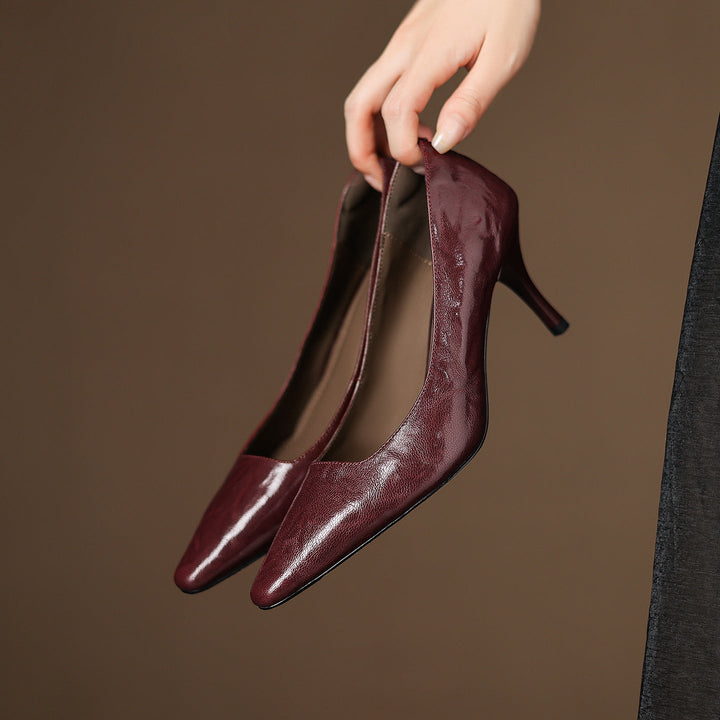 Authentic Leather Heels