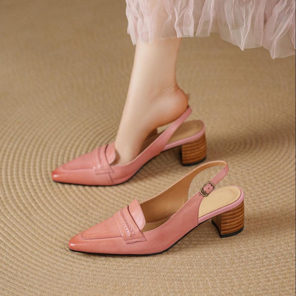 Authentic Leather Heels