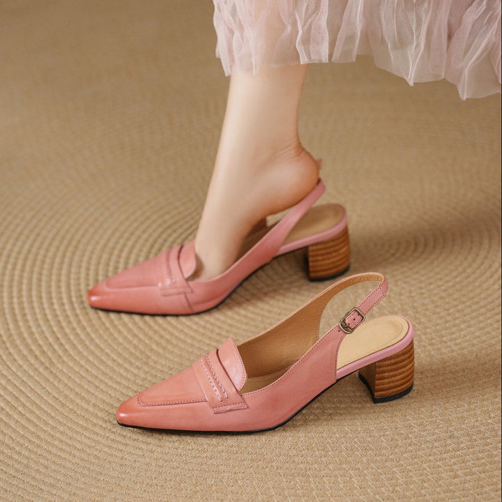 Authentic Leather Heels