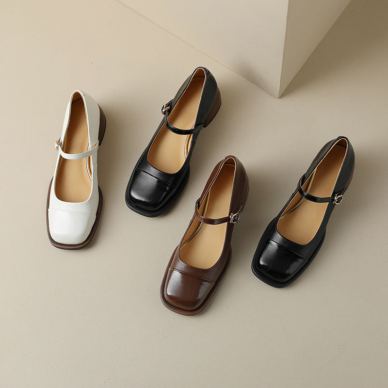 Authentic Leather Heels Erel