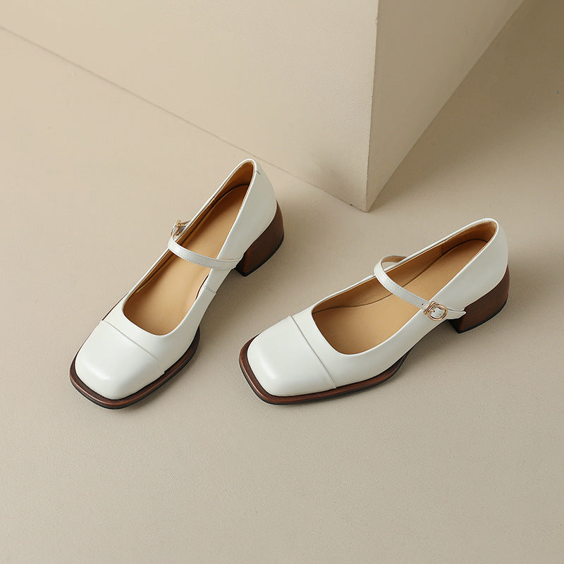 Authentic Leather Heels Erel