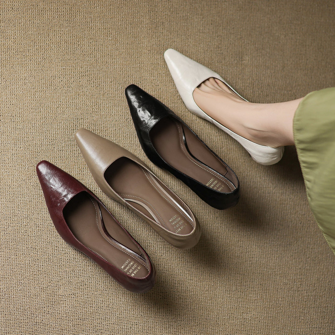 Authentic Leather Heels