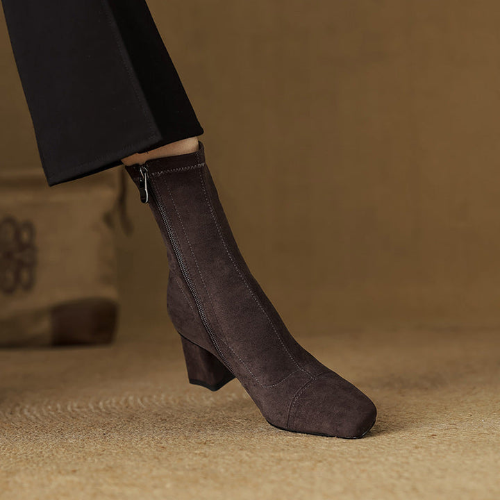 Genuine Aelis Leather Boots