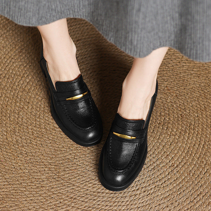 Authentic Leather Heels Zivra