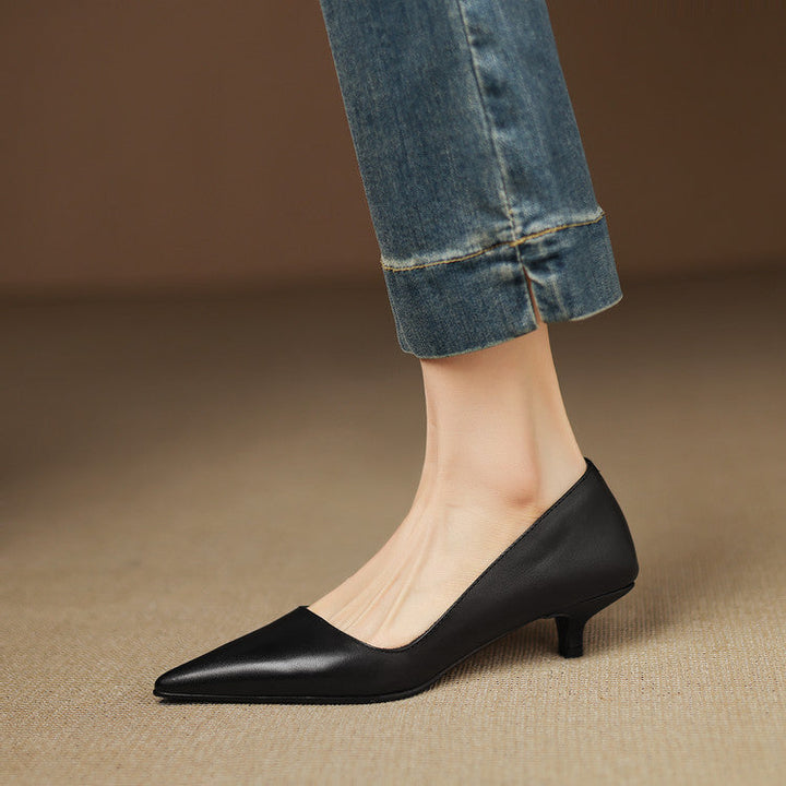 Authentic Vienna Leather Heels