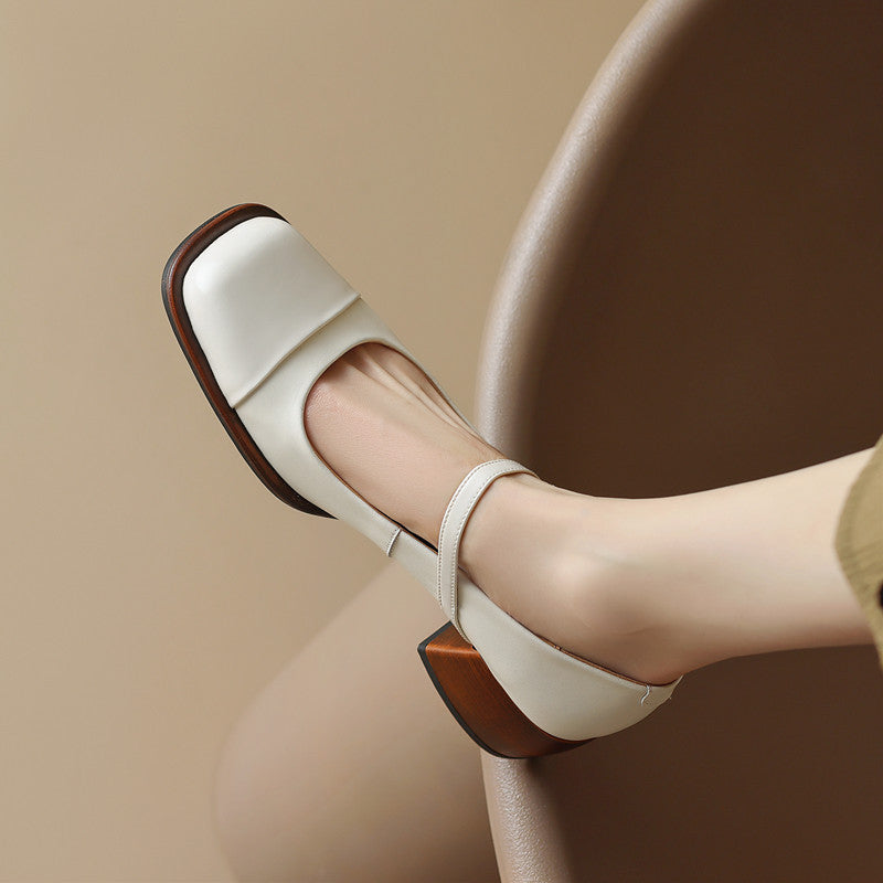 Authentic Leather Heels Erel