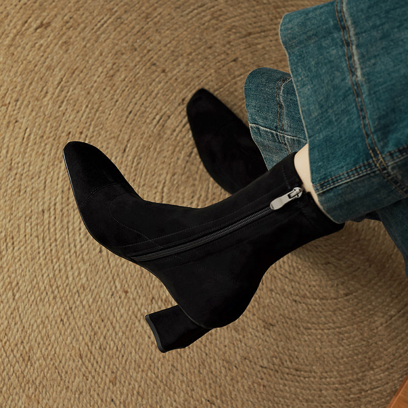 Genuine Aelis Leather Boots
