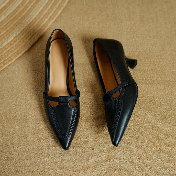 Authentic Leather Stiletto Heels Orel