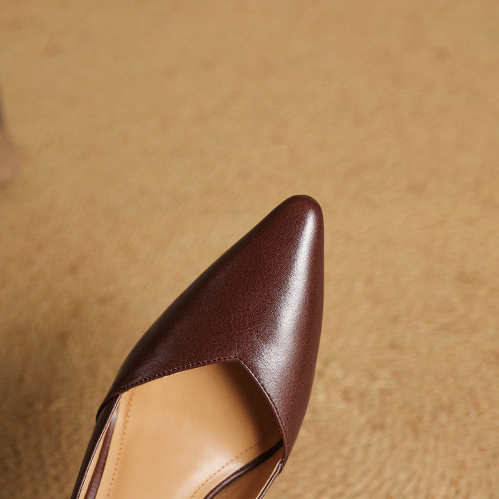 Genuine Leather Women's Heels