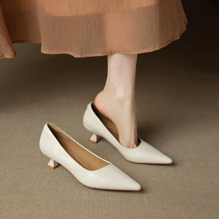 Aeris Genuine Leather Heels