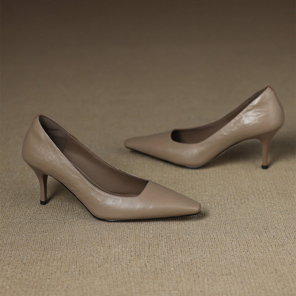 Authentic Leather Heels