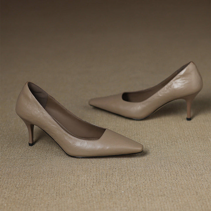 Authentic Leather Heels