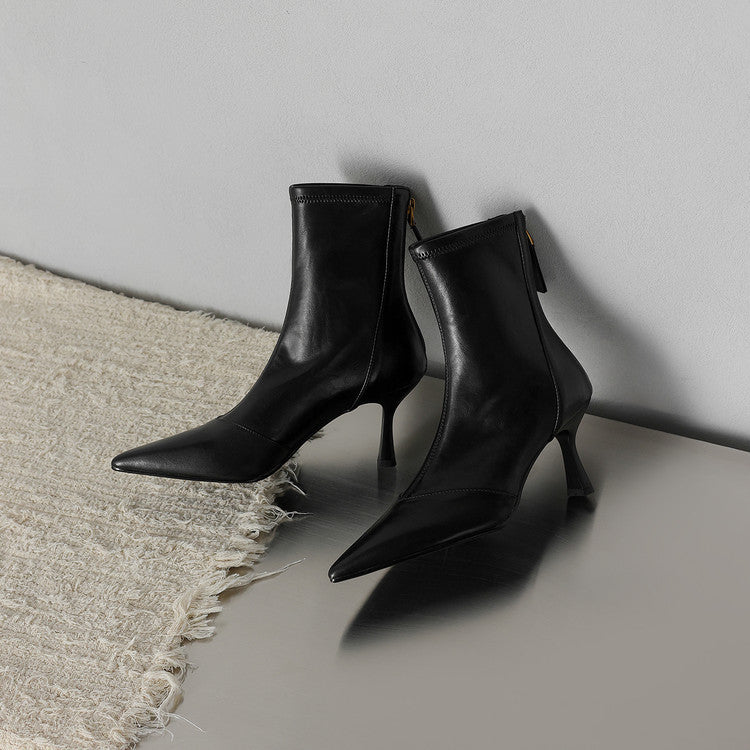 Uvera Genuine Leather Boots