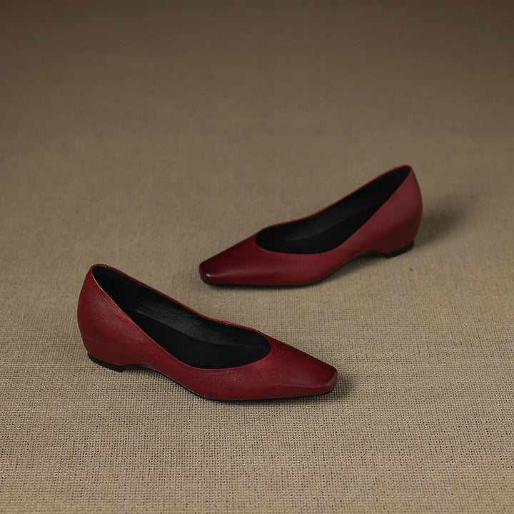 Oren Genuine Leather Flats