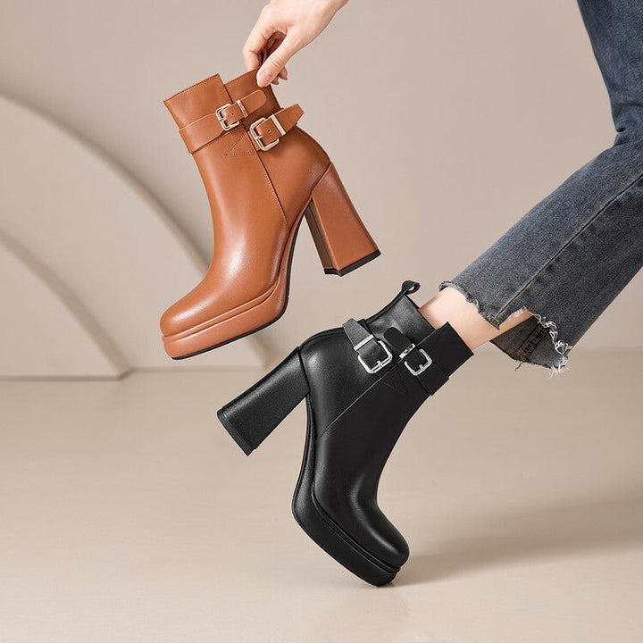 Ainsley Knit Ankle Boots
