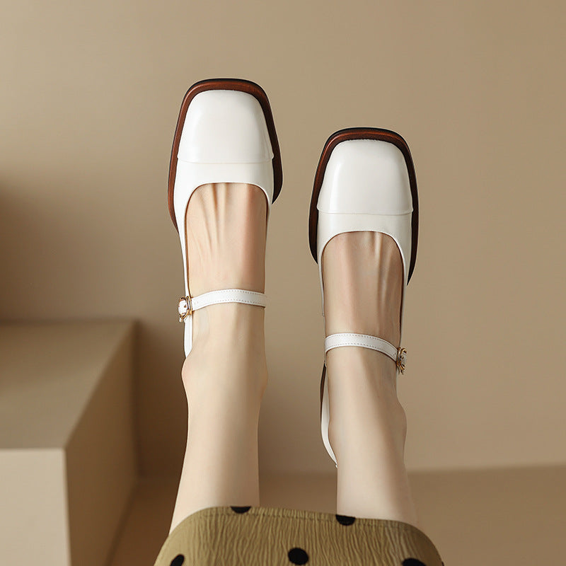 Erel Genuine Leather Heels