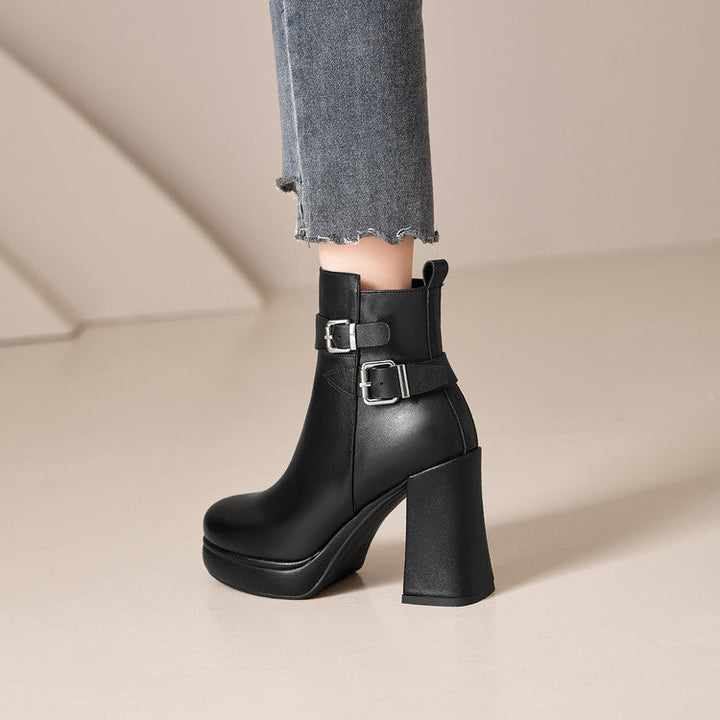 Ainsley Knit Ankle Boots