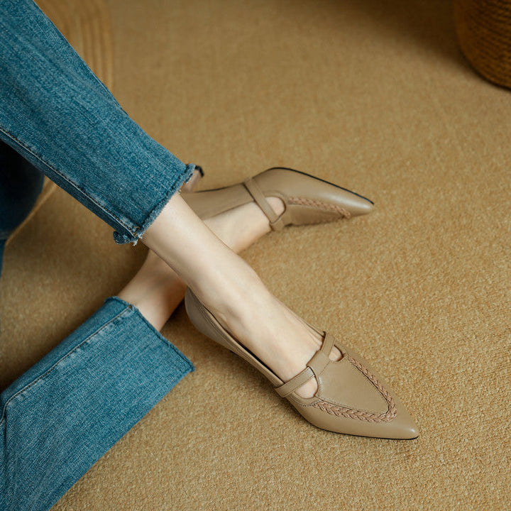 Authentic Leather Stiletto Heels Orel